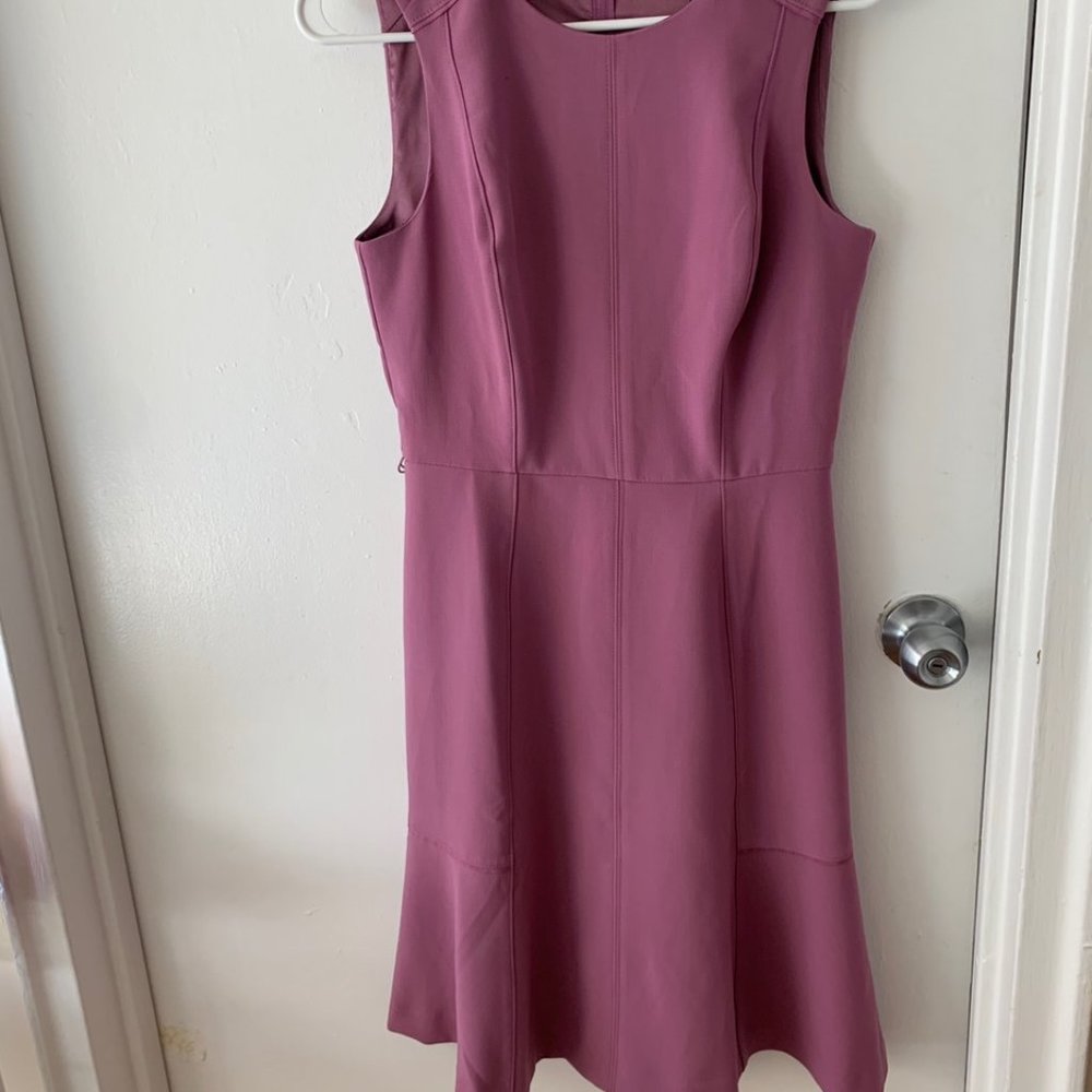 NWOT White House Black Market Mauve / Purple Dress - Picture 2 of 5
